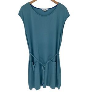 Boden Adriana Tunic Dress Mini Casual Travel Commute‎ Vacation Women Medium Blue